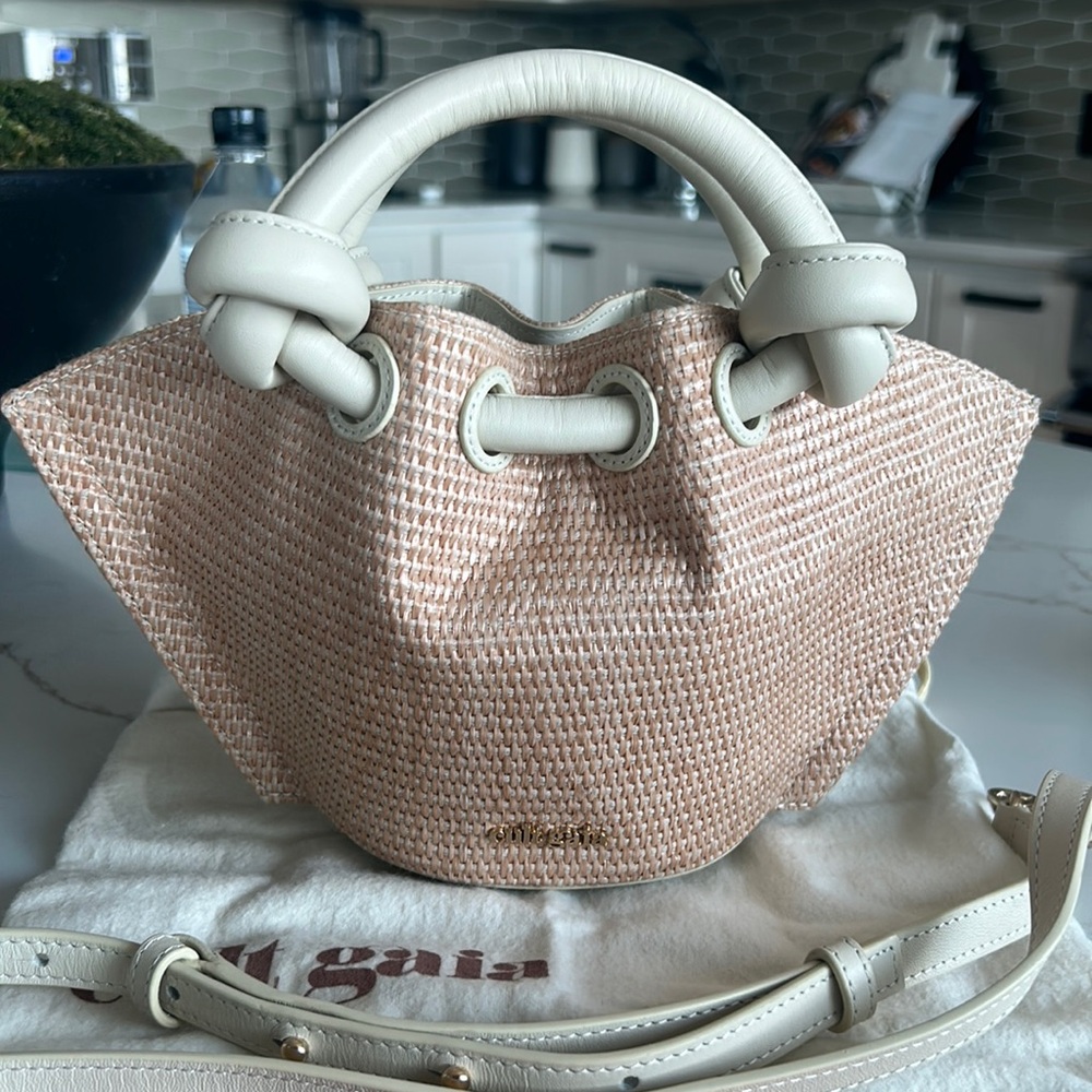 Cult Gaia Daya knotted bag